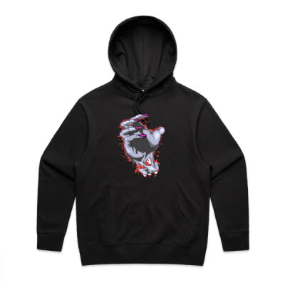 zombie hand - AS Colour - Mens Heavy Hoodie Thumbnail