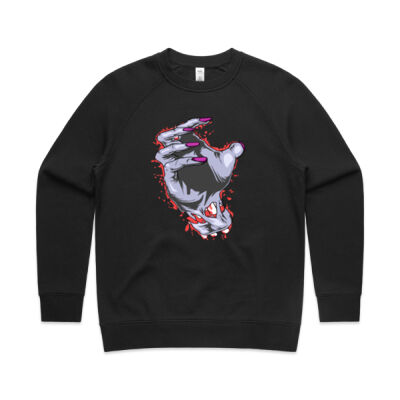 zombie hand - AS Colour - Womens Supply Crew  Thumbnail