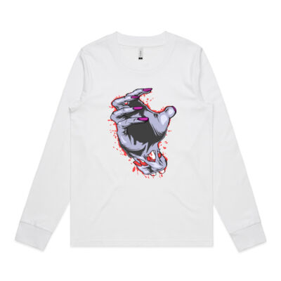 zombie hand - AS Colour - Dice Long Sleeve Thumbnail