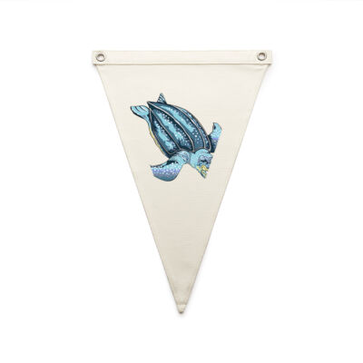 sea life - AS Colour - Canvas Pennant Flag Thumbnail