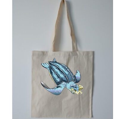 sea life - Budget Calico Tote Bag Thumbnail