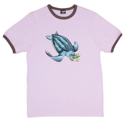 sea life - RAMO- Ringer Unisex Tee Thumbnail