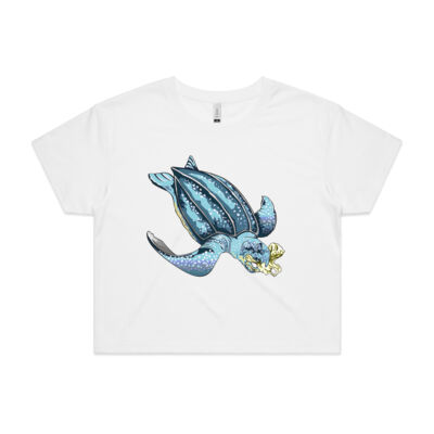 sea life - AS Colour - Crop Tee Thumbnail