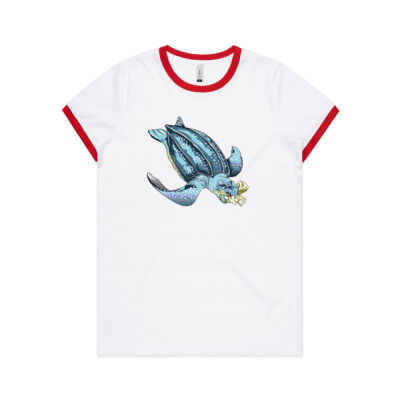 sea life - AS Colour Women's Ringer Tee Thumbnail