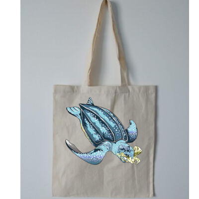 sea life - Budget Calico Tote Bag Thumbnail