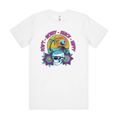 beach happy - AS Colour - Mens Classic Organic Tee Thumbnail