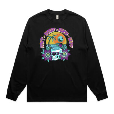beach happy - AS Colour - Mens Heavy L/S Tee Thumbnail