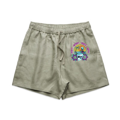 beach happy - AS Colour - Wo's Linen Shorts Thumbnail