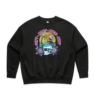 beach happy - AS Colour - Wo's Heavy Crew Thumbnail