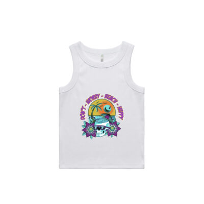 beach happy - AS Colour - Wo's Organic Rib Tank Thumbnail