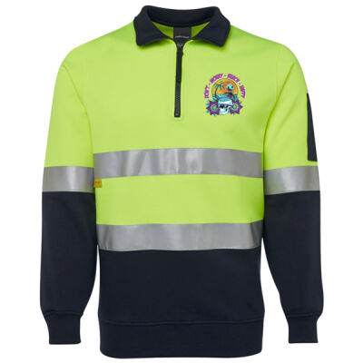 beach happy - JB's BIOMOTION (D+N) 1/2 ZIP FLEECY SWEAT Thumbnail