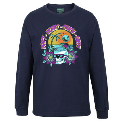 beach happy - C OF C  KIDS L/S TEE Thumbnail