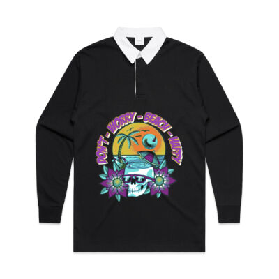 beach happy - AS Colour - MENS RUGBY JERSEY  Thumbnail