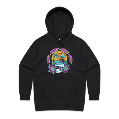 beach happy - AS Colour - Women's Supply Hood Thumbnail