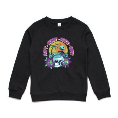 beach happy - AS COLOUR- Kids Supply Crew  Thumbnail