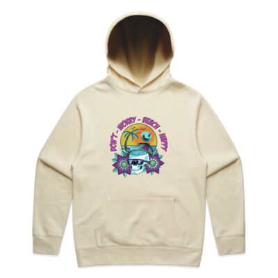 beach happy - AS Colour - Mens Relax Hood Thumbnail