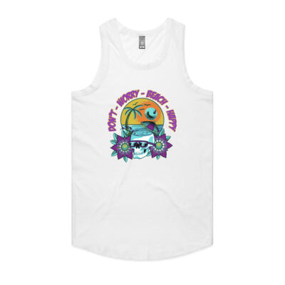 beach happy - AS Colour - Authentic Singlet Thumbnail