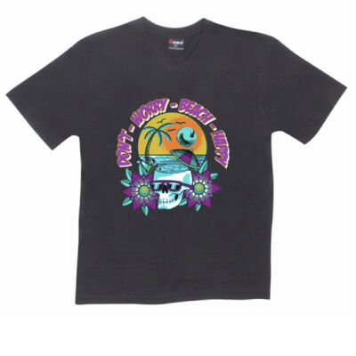 beach happy - RAMO- Mens V-Neck Tee Thumbnail