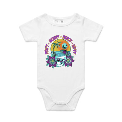 beach happy - AS Colour - Mini Me One-Piece Tee Thumbnail