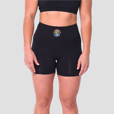 beach happy - Womens Essential Mid Shorts Thumbnail