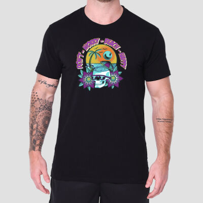 beach happy - Mens Flex Tee Thumbnail