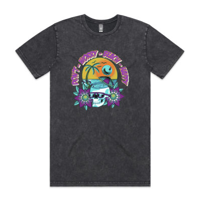 beach happy - AS Colour - Stonewash Staple Tee Thumbnail