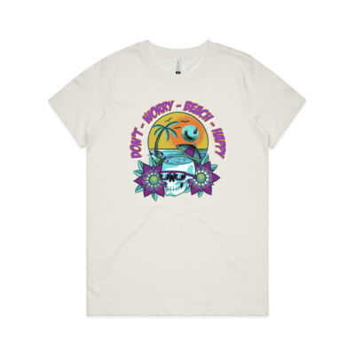 beach happy - AS Colour - Maple Organic Tee Thumbnail