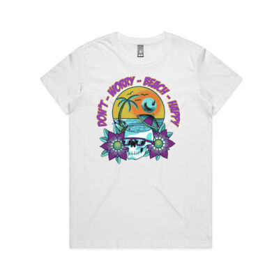 beach happy - AS Colour - Maple Tee Thumbnail