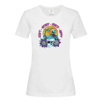 beach happy - Stedman Ladies Classic Tee Thumbnail