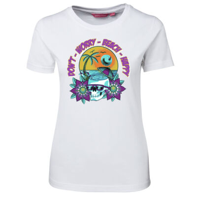 beach happy - Ladies Tee - On Special! Thumbnail