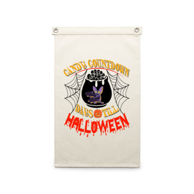 halloween season - AS Colour - Canvas Flag Thumbnail