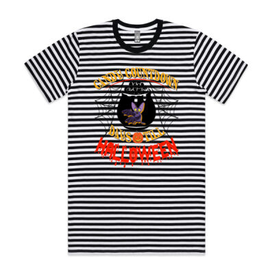 halloween season - AS Colour Staple Tee - Striped Thumbnail