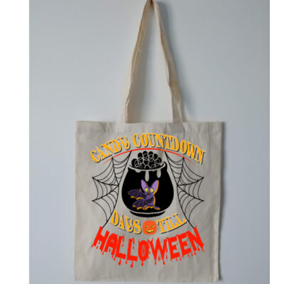 halloween season - Budget Calico Tote Bag Thumbnail