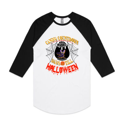 halloween season - AS Colour - Raglan Tee Thumbnail