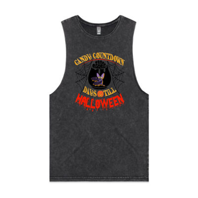 halloween season - AS Colour - Stonewash Barnard Tank Thumbnail