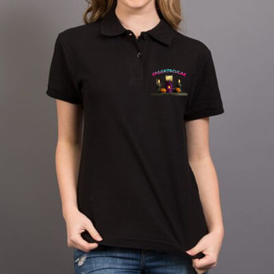 join the myth - Raven Ladies Polo Thumbnail