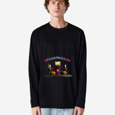 join the myth - Gildan - Super Heavyweight Oversized Long Sleeve T-Shirt with Pocket Thumbnail