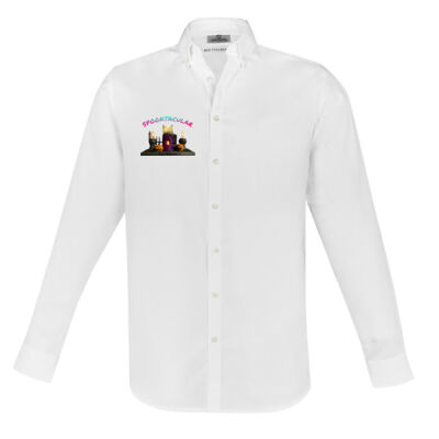 join the myth - Biz Collection - Mens Memphis Long Sleeve Shirt Thumbnail