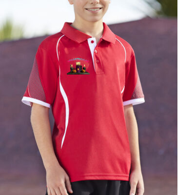 join the myth - Biz Collection - Kids Razor Short Sleeve Polo Thumbnail