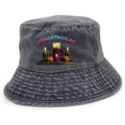 join the myth - Washed Chino Bucket Hat Thumbnail