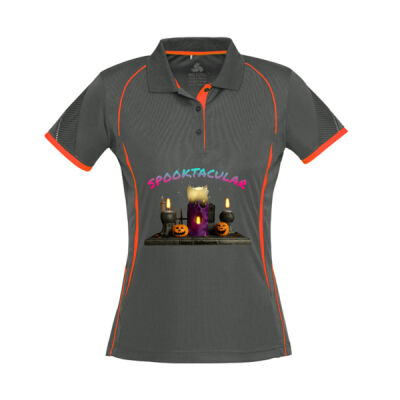 join the myth - Womens Razor Short Sleeve Polo Thumbnail