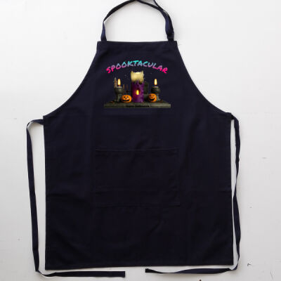 join the myth - Cotton Drill Full Bib Apron - With Pocket Thumbnail