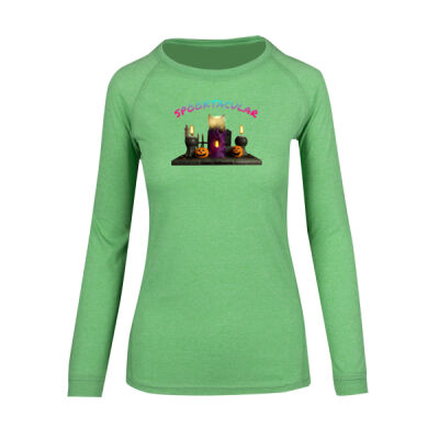 join the myth - Womens Greatness Heather Long Sleeve T-shirt Thumbnail