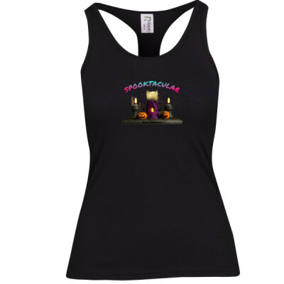 join the myth - Womens Greatness Athletic T-back Singlet Thumbnail