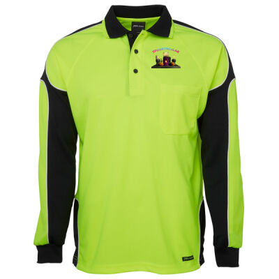 join the myth - JB's HV 4602.1 L/S Arm Panel Polo Thumbnail