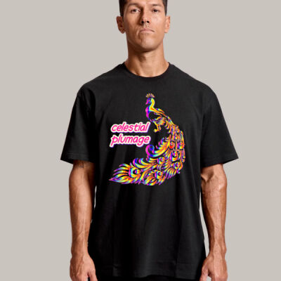 celestial plumage - Simple Tee Hemp - UNISEX  Thumbnail