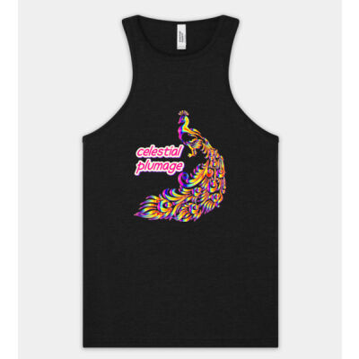 celestial plumage - Women's Racerneck CVC Tank Thumbnail