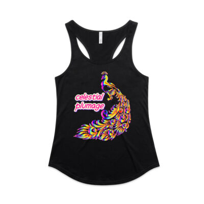 celestial plumage - Wo's Mali Racerback Thumbnail