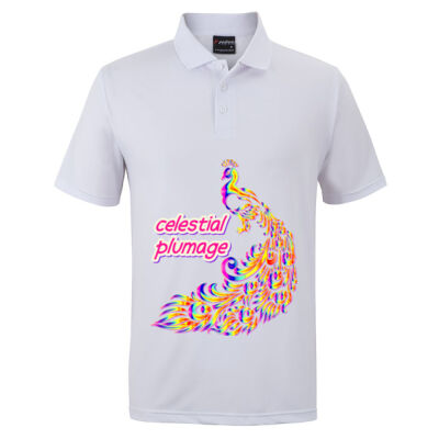 celestial plumage - Podium Stretch Polo Thumbnail