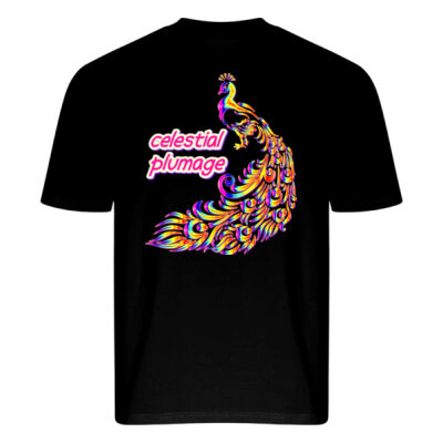 celestial plumage - Luxe Oversized Tee Thumbnail